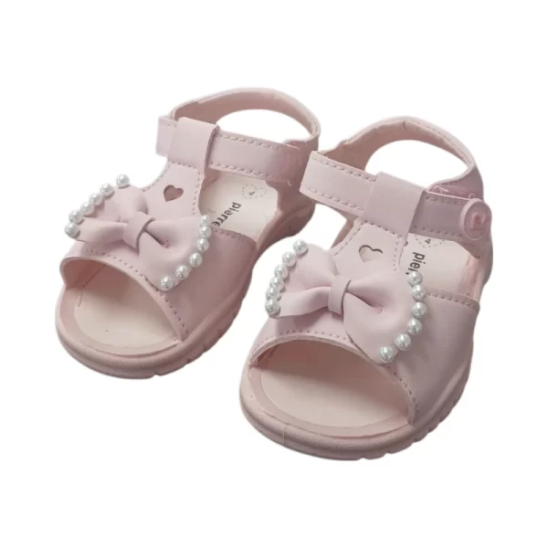 Pierre Cardin Infant Girls Ella Open Sandal Pink - Image 3