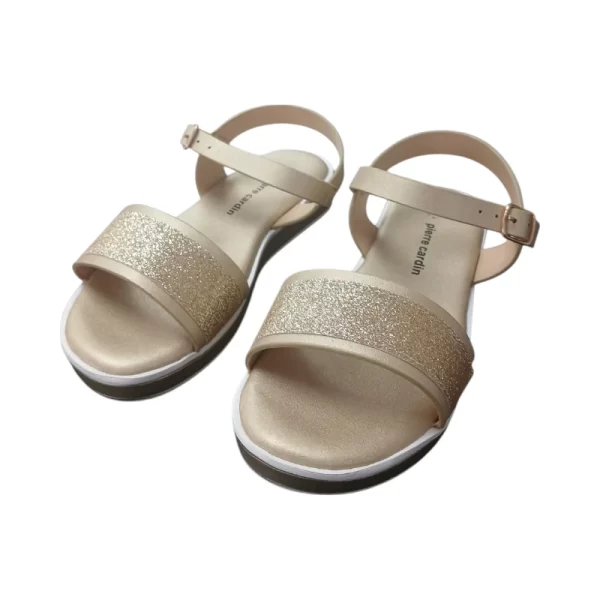 Pierre Cardin Kids Scarlett Girls Open Sandal Gold - Image 3