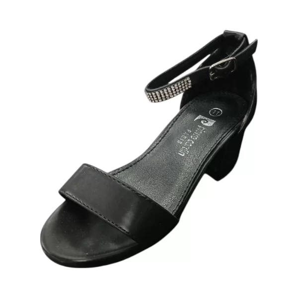 Pierre Cardin Kids Shiloh Girls Heel Black - Image 4