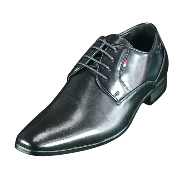 Pierre Cardin Mens Aiden Formal Lace Up Black - Image 2