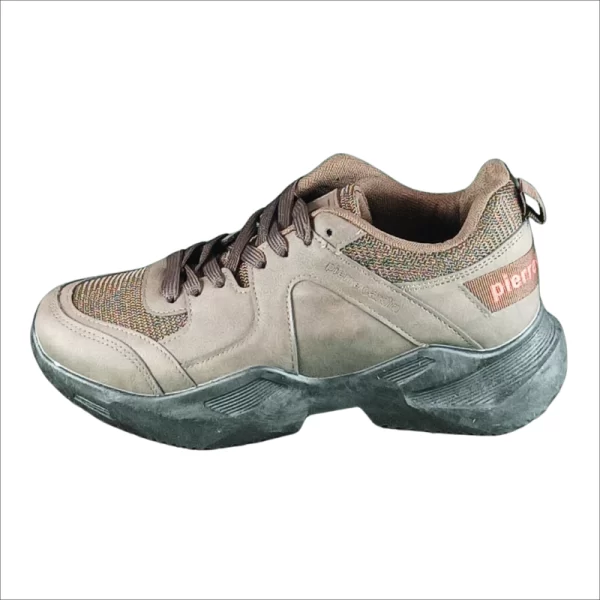 Pierre Cardin Mens Gene 2 Casual Lace Up Brown