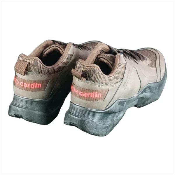 Pierre Cardin Mens Gene 2 Casual Lace Up Brown - Image 4