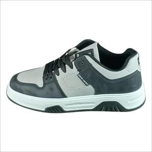 Pierre Cardin Mens Grady Casual Lace Up Black Grey