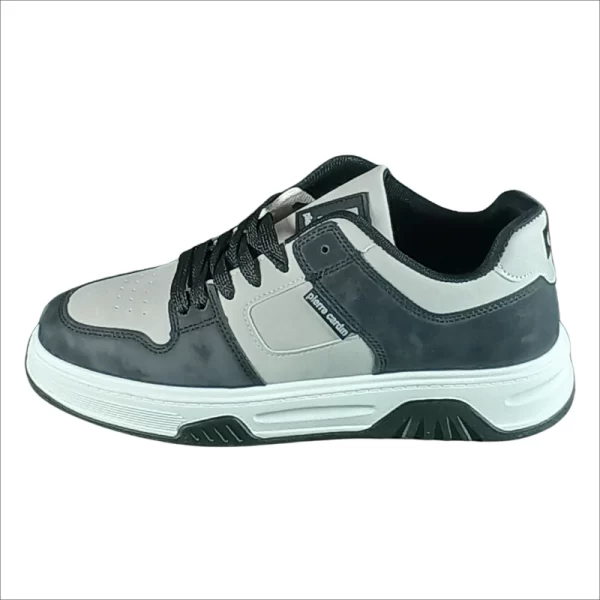 Pierre Cardin Mens Grady Casual Lace Up Black Grey