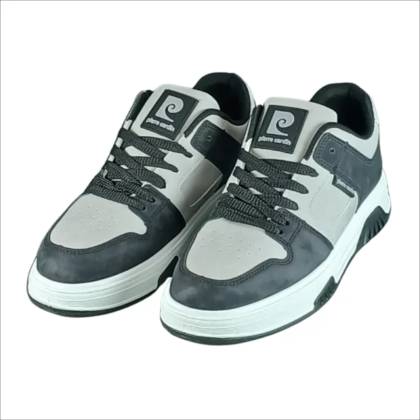 Pierre Cardin Mens Grady Casual Lace Up Black Grey - Image 3