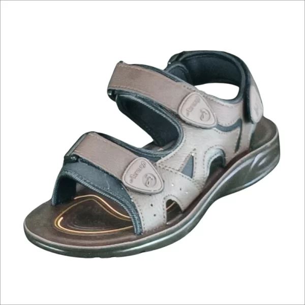 Aerosoft Mens Sandal Brown P-1701 - Image 2