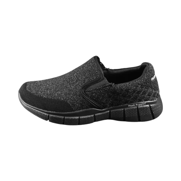 Hush Puppies Mens Equally Slip On Black