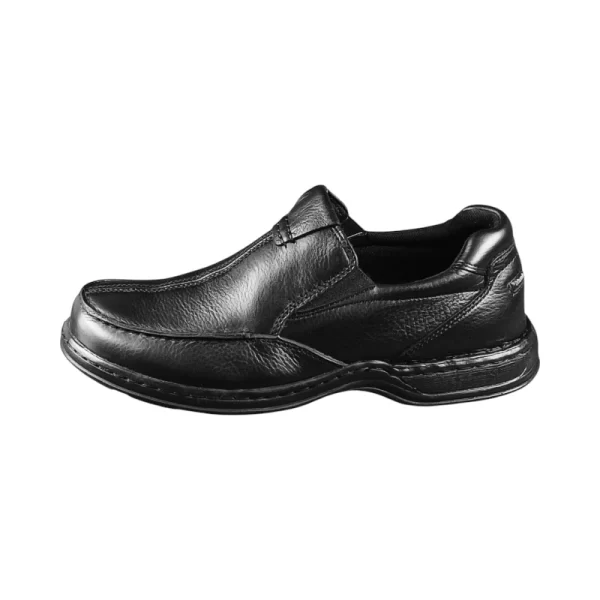 Hush Puppies Mens Sawyer 2 Black Leather