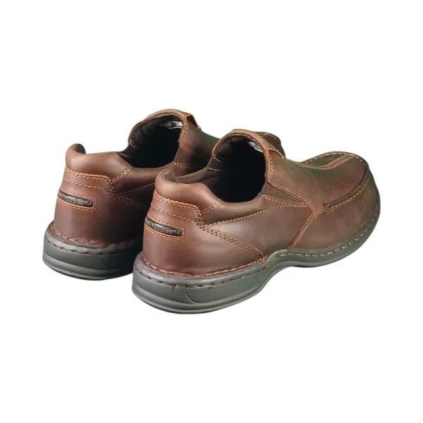 Hush Puppies Mens Sawyer 2 Chestnut Leather - Image 4