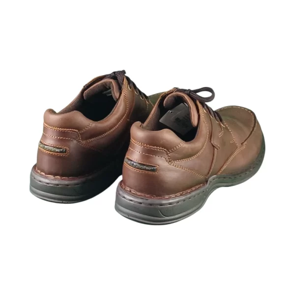 Hush Puppies Mens Randall 2 Chestnut Leather - Image 4