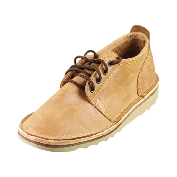 Kudu Mens Havana Tan Vellies Shoe - Image 2