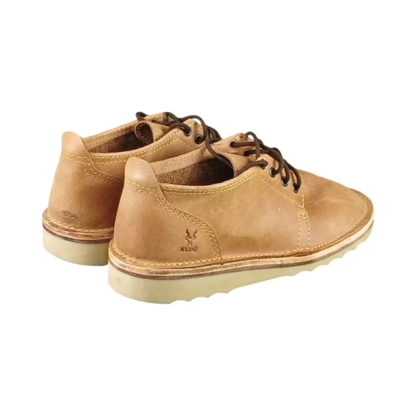 Kudu Mens Havana Tan Vellies Shoe - Image 4