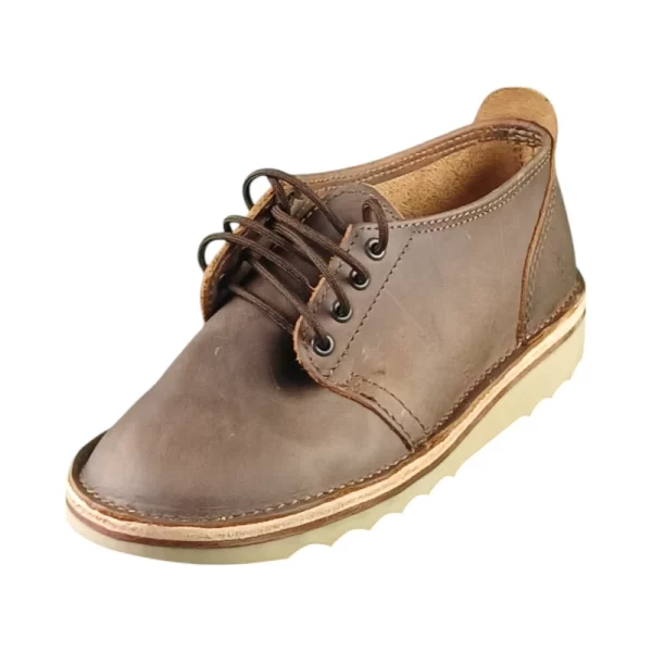 Kudu Mens Havana Dark Brown  Vellies Shoe - Image 2