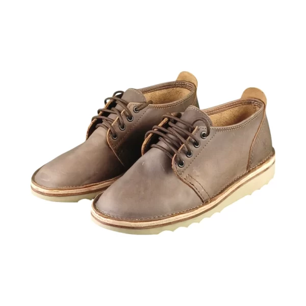 Kudu Mens Havana Dark Brown  Vellies Shoe - Image 3