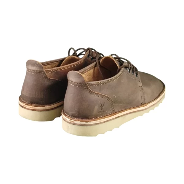Kudu Mens Havana Dark Brown  Vellies Shoe - Image 4