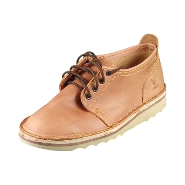 Kudu Mens Havana Light Brown Vellies Shoe - Image 2