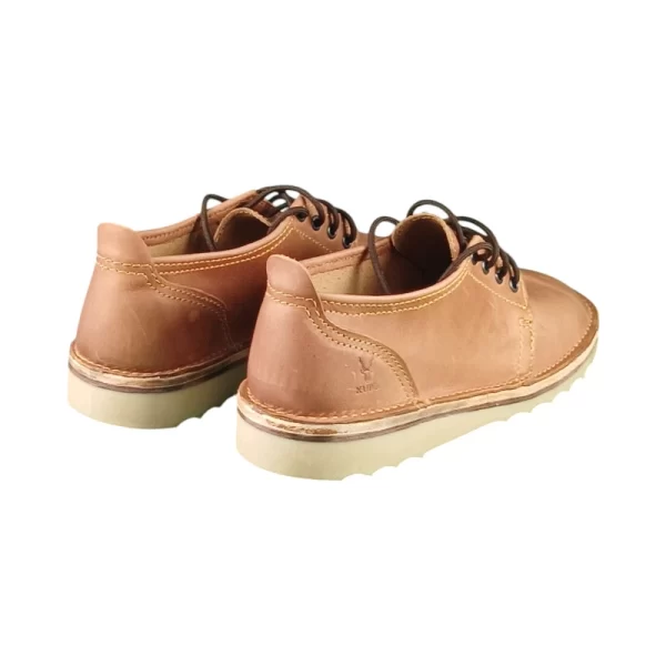 Kudu Mens Havana Light Brown Vellies Shoe - Image 4