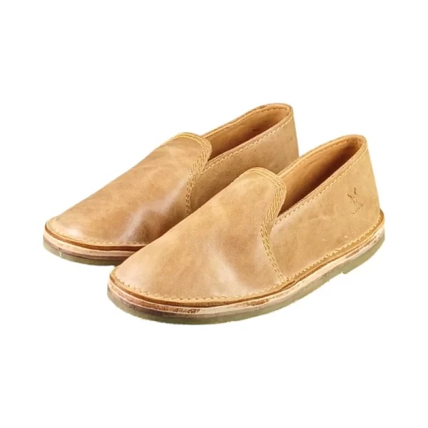 Kudu Ladies Havana Tan Pumps - Image 3