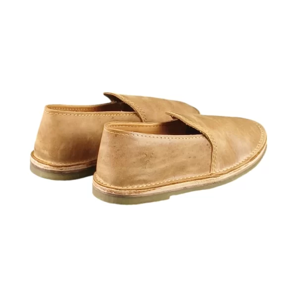 Kudu Ladies Havana Tan Pumps - Image 4