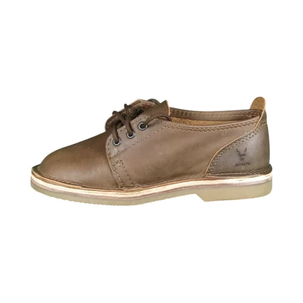 Kudu Ladies Havana Dark Brown Vellies Shoe