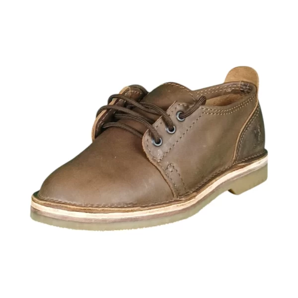Kudu Ladies Havana Dark Brown Vellies Shoe - Image 2