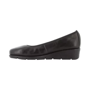 Hush Puppies Ladies GRACEN BLACK COW LEATHER