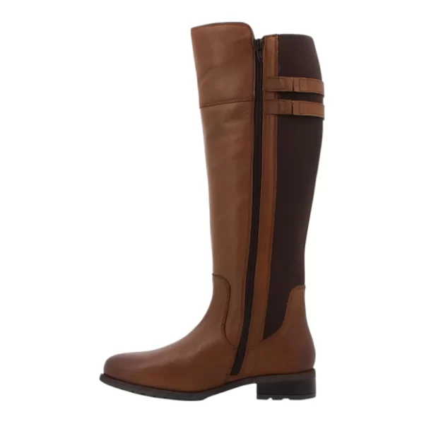Hush Puppies ARLA BURNISHED TAN SHEEP CRUST LEATHER