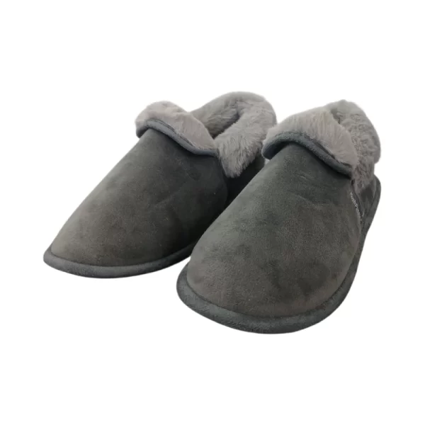 Hush Puppies Ladies LUA SHOE SLIPPERS GREY - Image 3