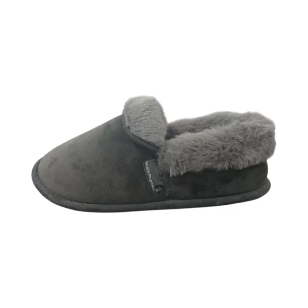 Hush Puppies Ladies LUA SHOE SLIPPERS GREY