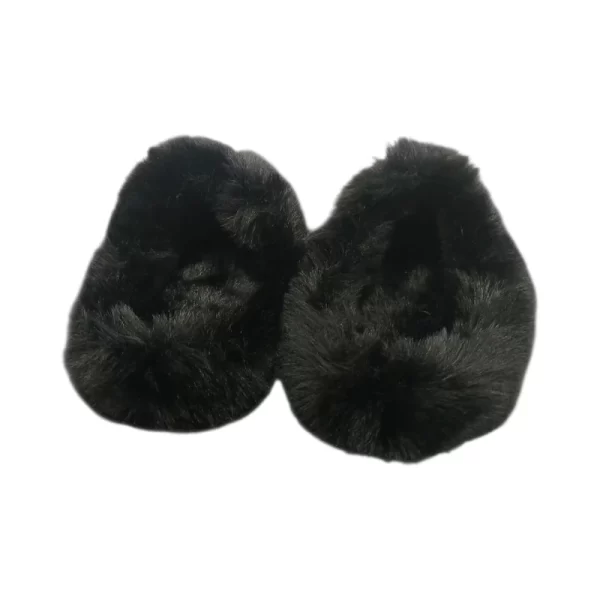 Hush Puppies Ladies VIRGINIA  SLIPPERS BLACK - Image 4