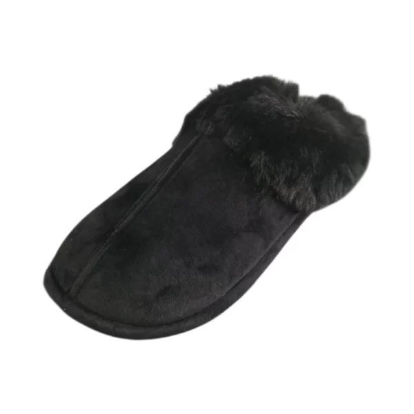 Hush Puppies Ladies VIRGINIA  SLIPPERS BLACK - Image 2