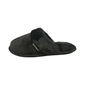 Hush Puppies Ladies LUNARA MULE SLIPPERS BLACK