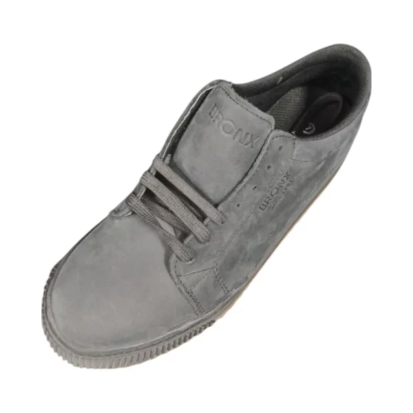 Bronx Mens Retro Disco Lace Up Sneaker Black - Image 3