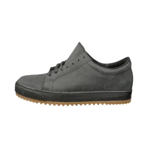 Bronx Mens Retro Disco Lace Up Sneaker Black