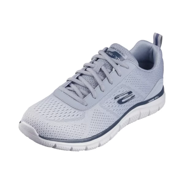 Sketchers Mens Track-Ripkent Light Gray - Image 2