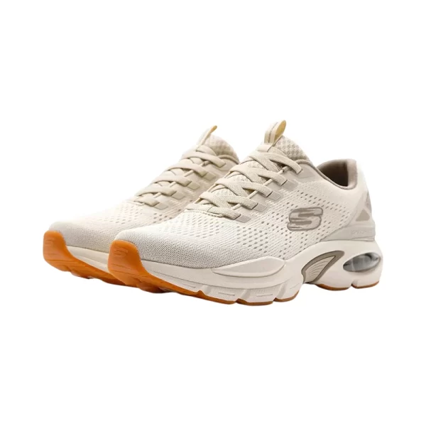 Sketchers Mens Sketch-Air Ventura OFF WHITE - Image 2
