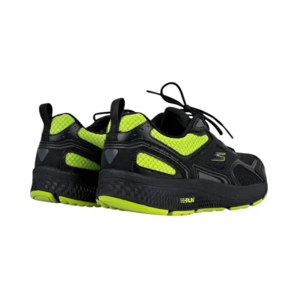 Sketchers Mens Go Run Consistent Black - Image 3