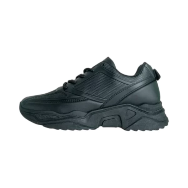 Soviet Ladies Aurelia Black Mono Sneaker