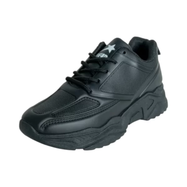 Soviet Ladies Aurelia Black Mono Sneaker - Image 2