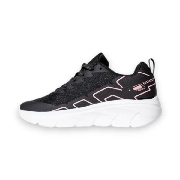 Soviet Ladies Clifton Black Pink Sneaker - Image 3