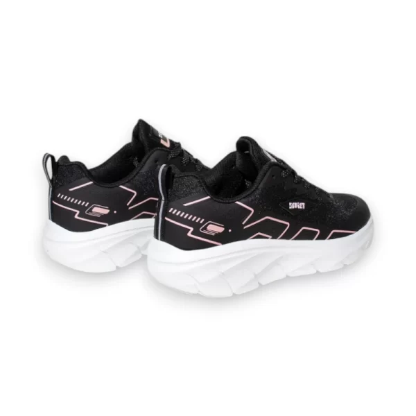 Soviet Ladies Clifton Black Pink Sneaker - Image 2