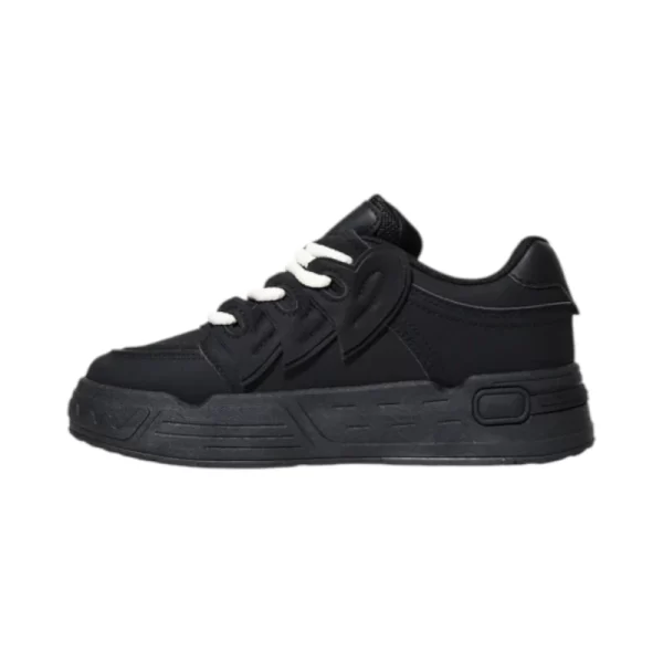 Soviet Ladies Knox Black Mono Sneaker - Image 3