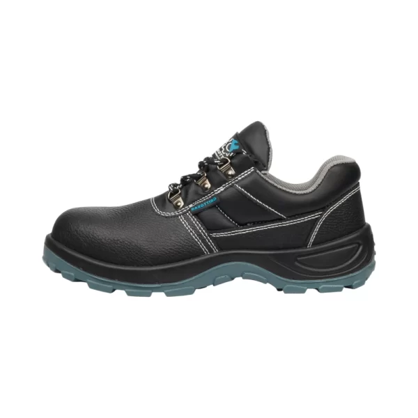 Grittgear Mens MAGNESITE S1 Genuine Leather Black