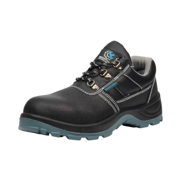 Grittgear Mens MAGNESITE S1 Genuine Leather Black - Image 2