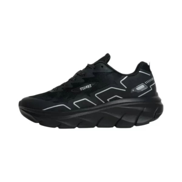 Soviet Mens Clifton Black Mono Sneaker