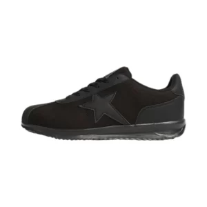Soviet Mens Infinity Black Mono Sneaker