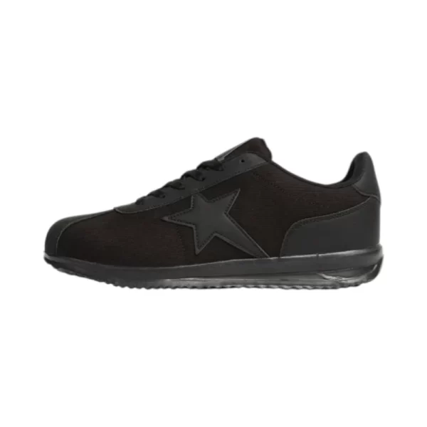 Soviet Mens Infinity Black Mono Sneaker
