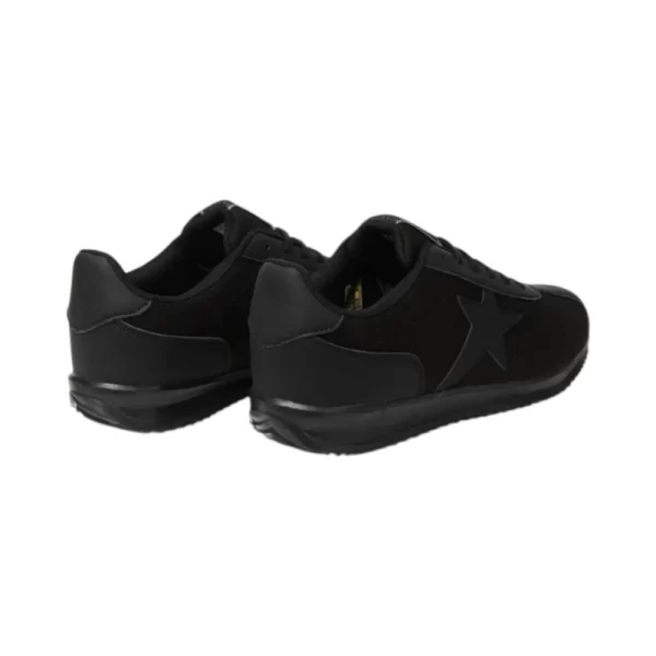 Soviet Mens Infinity Black Mono Sneaker - Image 2