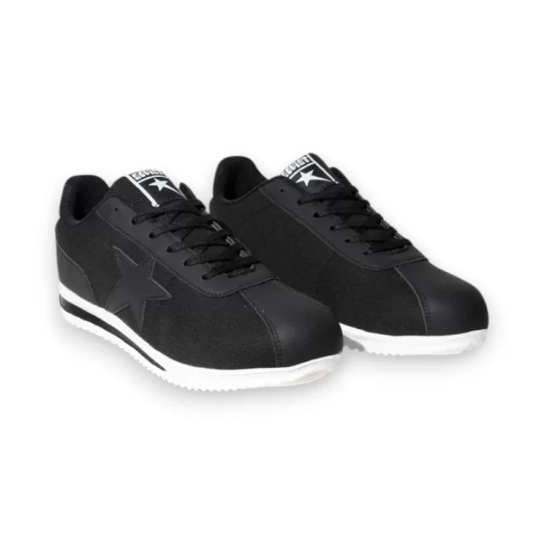 Soviet Mens Infinity Black White Sneaker - Image 4