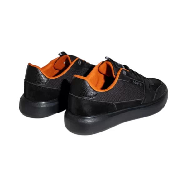 Soviet Mens Morgan Black Mono Sneaker - Image 2
